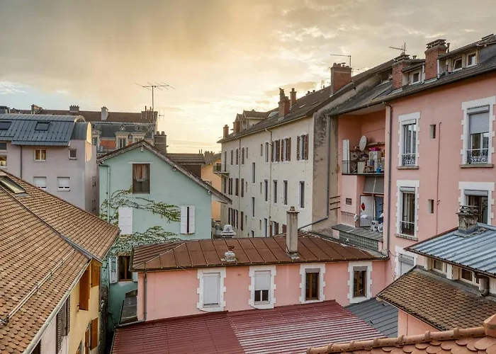 Le Carnot - Mycosyapart, Duplex Coeur De Ville Et Lac, Climatise