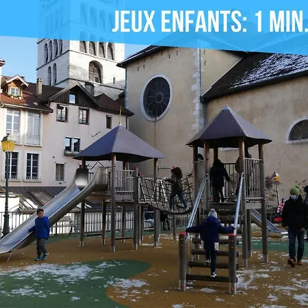 Le Carnot - Mycosyapart, Duplex Coeur De Ville Et Lac, Climatise Annecy Exterior photo